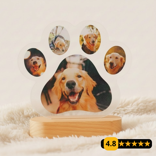 DearPaw™ - Lámpara Nocturna Personalizada